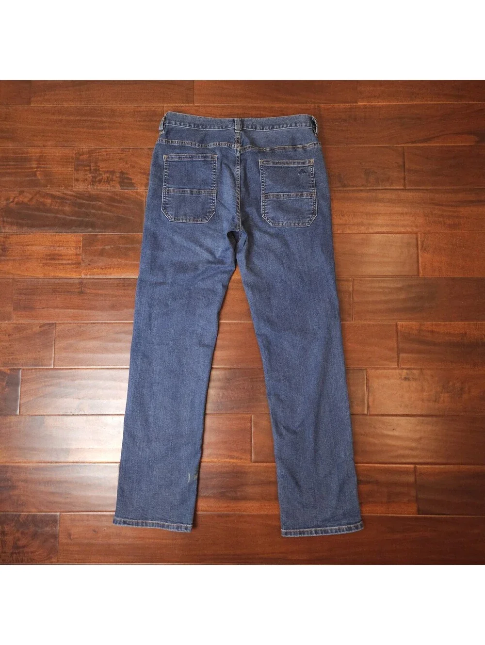 Ridgecut Toughwear Blue Denim With Flex Work Jeans Sz 32x32 Straight Fit